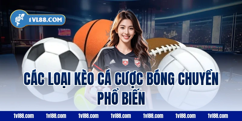 Các loại kèo cá cược bóng chuyền phổ biến