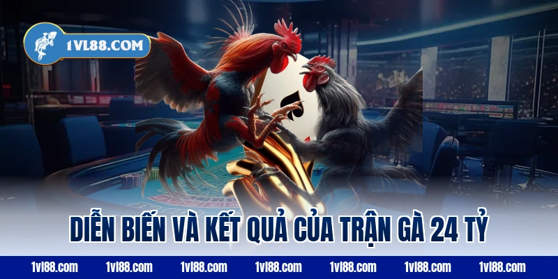 Diễn biến và kết quả của trận gà 24 tỷ