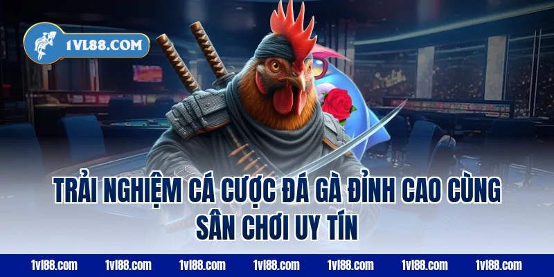 Trải nghiệm cá cược đá gà đỉnh cao cùng sân chơi uy tín